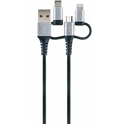 Acheter SCHWAIGER LKU 100 CÂBLE USB 1,5 M 2.0 USB A MICRO-USB B NOIR, ARGENT (