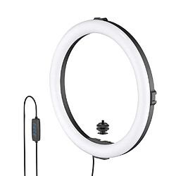 JOBY Beamo Ring Light 12`` - Grande Lampe LED, Anneau Lumineux pour Téléphone ou Appareil Photo avec 3 Modes de Lumière et 10 Niveaux de Luminosité, pour Selfie et Trépied 