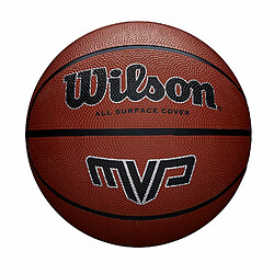 WILSON MVP 5 Ballon de Basket-Ball, Enfants, Marron, 5 