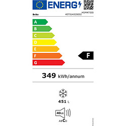 Congélateur BEKO HSM47530