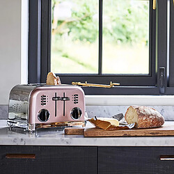 Avis CUISINART - Toaster vintage 4 tranches Rose