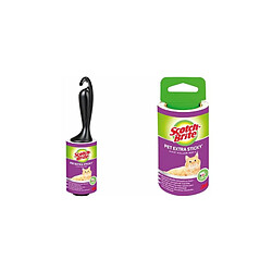 Scotch-Brite Brosse adhésive poils animaux Pet Extra Sticky ()