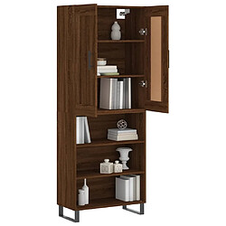 Avis Maison Chic Buffet,Meuble de Rangement,commode pour salon,Cuisine Chêne marron 69,5x34x180 cm Bois d'ingénierie -MN95664