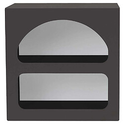 Hanah Home Etagère avec niches Lorin 50 x 50 x 38 cm anthracite.