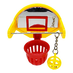 Aire de Jeux Truc Basket-Ball Empilage D'alimentation Jouet pour Conure Poulet Cage L'éducation Jouer Activité Pied Jouet