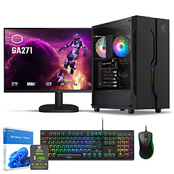 Sedatech Pack PC Gamer • Intel i9-11900KF • RTX4060 • 32Go RAM • 1To SSD M.2 • Windows 11 • Moniteur 27"