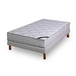 Mes Ensemble matelas ressorts cylindriques - luxe ferme 140x190cm + sommier