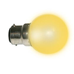 ampoule à led - culot b22 - 1.3w - blanc chaud - ip44 - festilight 65682-9pc 