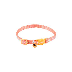 Collier pour chat ZOLUX - Orange - Nylon - Réglable - 520031ORA