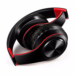 Avis Wewoo Casque sans fil stéréo Bluetooth HIFI pour tablette Xiaomi iPhone Sumsamg, avec micro, carte SD de soutien et FM (noir doré)