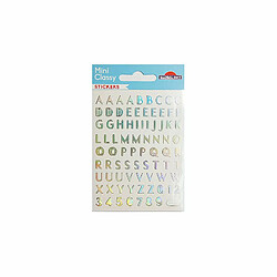 Avis Youdoit 80 Autocollants - Alphabet - Brillant - 1,8 cm