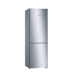 Réfrigérateur combiné 60cm 324l nofrost inox - kgn36vled - BOSCH 