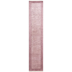 Vidal Tapis de couloir en laine 399x79 rose Darya