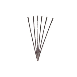 Lot de 6 lames SCHEPPACH pour scies à chantourner - 18 dents - 135 x 2 x 0,25 mm - 88000012