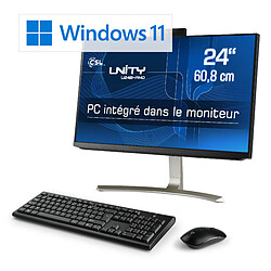 CSL-Computer Unity U24B-AMD PC tout-en-un CSL Unity U24B-AMD / 5700G / 2000 Go / 32 Go RAM / Win 11 Famille