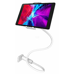 iKaku KSC-430 Support universel pour téléphone portable et tablette avec clip Blanc 