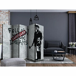 Paris Prix Paravent 5 Volets Dreams Cancelled - Banksy 172x225cm