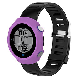 Wewoo Protection écran Étui de en silicone Smart Watch pour Garmin Forerunner 610 Violet 