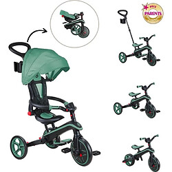 Tricycle évolutif EXPLORER 4 EN 1 PLIABLE - GLOBBER - Olive - Draisienne - de 10 mois a 5 ans - Montage sans outils Type de produit : TRICYCLE POUR ENFANT - Tricycle évolutif EXPLORER 4 EN 1 PLIABLE - GLOBBER - Olive - Draisienne - de 10 mois a 5 ans - Montage sans outils