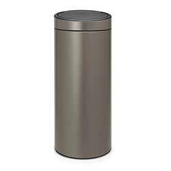 Poubelle 30l platinum - 115363 - BRABANTIA 