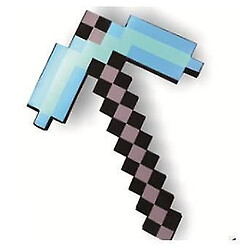 Universal Minecraft Design épée en diamant, mousse douce mignonne (bleu ciel) 