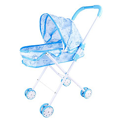 Avis Baby Dolls Poussette Poussette Pliante Enfants Pretend Jeux De Rôle Jouets Bleu