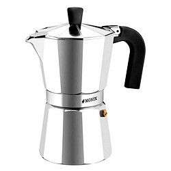 Totalcadeau Cafetière moka en aluminium capacité pour 9 tasses - Machine à café rapide pas cher