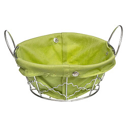 Secret De Gourmet Panier multi-usages Rond - Metal et coton - Vert