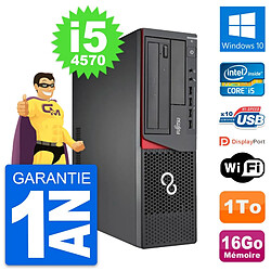 PC Fujitsu Esprimo E720 DT Intel i5-4570 RAM 16Go Disque Dur 1To Windows 10 Wifi · Occasion 