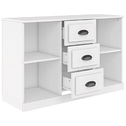 Avis Maison Chic Buffet,Meuble de Rangement,commode pour salon,Cuisine blanc 104,5x35,5x67,5 cm bois d'ingénierie -MN52203