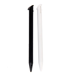 2x Stylet Stylo d'écran Tactile pour New 3DS LL/XL noir + blanc