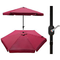 Ac-Deco Parasol - D 300 cm - Rouge