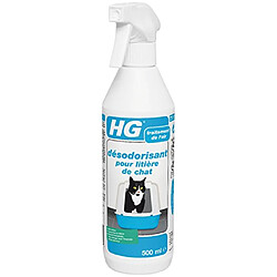 HG Désodorisant pour Litière de Chat 500 ml - Lot de 2