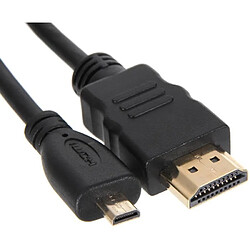 CONTINENTAL EDISON Cable micro HDMI / HDMI 3m 