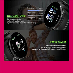 Yonis Montre Connectée IP65 Cardio Tension Sommeil