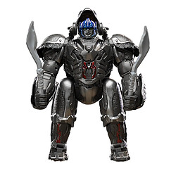 Hasbro Figurine Animatronique Optimus Primal de Transformers Rise of the Beasts Noir 