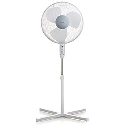 DOMO Ventilateur sur pied 40 cm 40 W Blanc DO8141