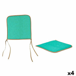 Gift Decor Coussin de chaise Vert 38 x 2,5 x 38 cm (4 Unités) 