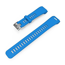 Avis Wewoo Bracelet pour montre connectée Dragonne Sport en silicone Garmin Vivosmart HR 1 Bleu