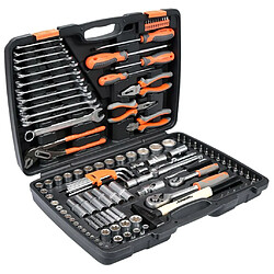 Sthor Kit d'outils métalliques 122 pièces