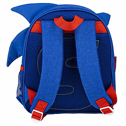 Acheter Cartable Sonic Bleu 15,5 x 30 x 10 cm