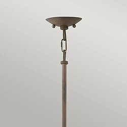 Elstead Lighting Plafonnier extérieur à 3 ampoules en fer IP44, E14