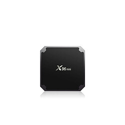 Wewoo Android TV Box X96 mini TV Android 7.1 Amlogic S905W TV Quad Core WiFi Lecteur multimédia Wi-Fi 1 Go 8 Go X96mini Décodeur TV et clavier Fly Air Mouse