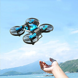 Acheter Universal 2 In 1 Remote Control Drone Deformed Motorcycle(Bleu)