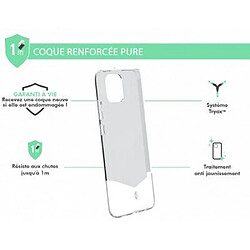 Force Case Coque Renforcée pour Samsung Galaxy A03 PURE Transparent