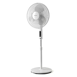 Ventilateur sur pied 40cm 40w 3 vitesses blanc - KALIS - SUPRA