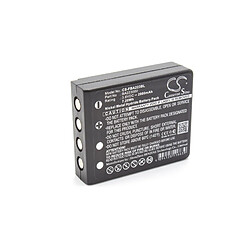 vhbw NiMH batterie 2000mAh (3.6V) pour télécommande Remote Control comme HBC BA223030, FUB6