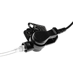 vhbw casque d'écoute compatible avec Motorola XPR 6300, XPR 6350, XPR 6380, XPR 6500, XPR 6550, XPR 6580, XPR 7350, XPR 7380 radio talkie -walkie