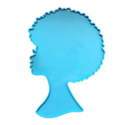 Silicone Fille époxy Résine Moulage Moule Porte-clés Savon Gâteau Artisanat Outil Art M