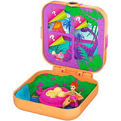 POLLY POCKET Coffret Secret Bebe Dinosaure - GKV10 - Coffret Mini-figurine - 4 ans et + 